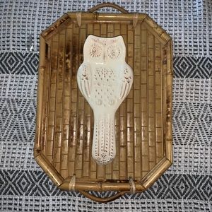 American Atelier at Home Owl spoon holder